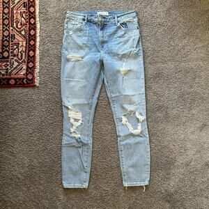 Abercrombie Super Skinny Ankle High Rise Jeans